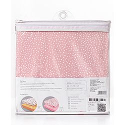 Bonfino Premium Organic Cotton Fitted Crib Sheet Set of 2 Cupcake Print - Pink| Gentle on Babies Skin| Cozy Sleeping Environment| Versatile Use| 100% Cotton| Elastic Borders| Machine Washable