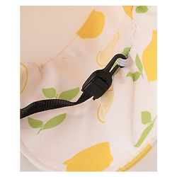 Bonfino Bucket Hat Lemon Print Off White - Diameter 18 cm