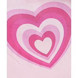 Bonfino 100% Cotton Full Sleeves Night Suit With Heart Print - Pink