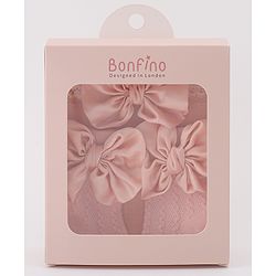 Bonfino Hair Accessories Combo Sets Free Size - Pink