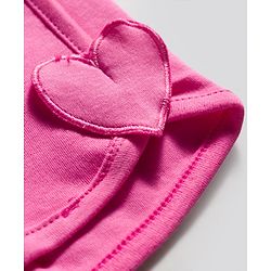 Bonfino Cotton Knit Short With Floral Print Pack Of 3 - Pink White & Fuchsia
