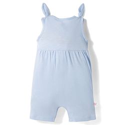 Bonfino 100% Cotton Knit Sleeveless Text Printed Rompers Pack of 3- Multicolour