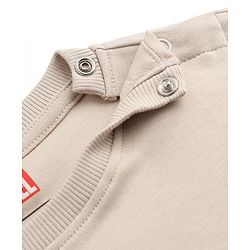 Bonfino Marvel 100% Cotton Interlock Knit T-Shirt with Half Sleeves and Spiderman Graphic Print - Offwhite
