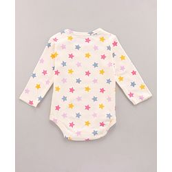 Bonfino Full Sleeves Cotton Onesies Pack of 3 - Multicolor