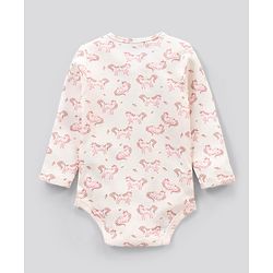 Bonfino Full Sleeves Cotton Onesies Pack of 3 - Multicolor