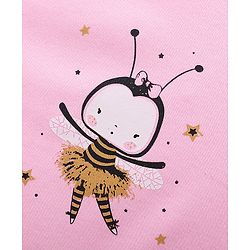 Bonfino Half Sleeves Printed Onesies Pack of 3 - Pink Ivory Orange