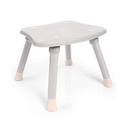 Bonfino Bliss 6-in-1 High Chair - Convertible Booster & Dining Chair, Study & Game Table with Removable Game Tray with Grooves - Grey| Anti-skid Legs| Removable Seat Cover| 5-point Safety Harness