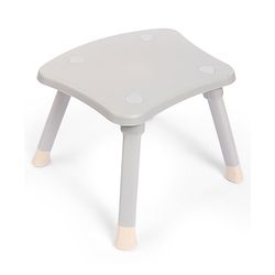 Bonfino Bliss 6-in-1 High Chair - Convertible Booster & Dining Chair, Study & Game Table with Removable Game Tray with Grooves - Grey| Anti-skid Legs| Removable Seat Cover| 5-point Safety Harness