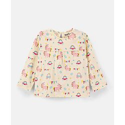 Bonfino Full Sleeves Tees Uniconr Print Pack of 3 - Pink