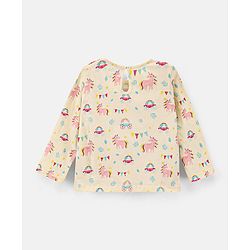 Bonfino Full Sleeves Tees Uniconr Print Pack of 3 - Pink