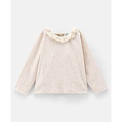 Bonfino Embroidered Onesie with Full Sleeves Inner Tee - Maroon