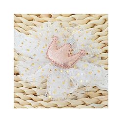 Bonfino Free Size Floral Design with Pearl Studded Headbands Pack of 3 - White