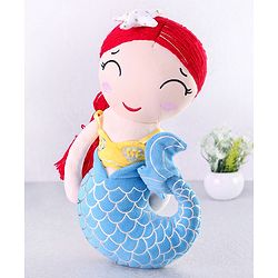 Bonfino Brisa Soft Candy Doll Blue - Height 30 cm| Soft Cuddly Toy for Babies | Adorable Design | Safe for Snuggling | Ideal Gifting Toy| BIS Certified| Travel & Sleep Companion