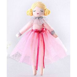Bonfino Aimee Soft Candy Doll Pink - Height 30 cm