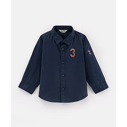 Bonfino Full Sleeve Shirt Number Patch - Navy
