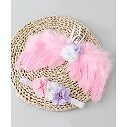 Bonfino Free Size Butterfly Wings & Costume Set - Pink