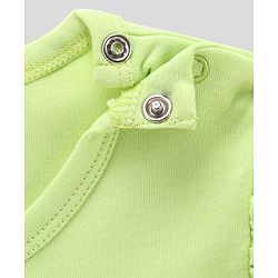 Bonfino 100% Cotton Knit Frill Sleeves Rompers Fruits & Polka Dots Print Pack of 3 - Multicolour
