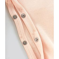 Bonfino 100% Cotton Knit Full Sleeves Sleep Suits Panda Print & Patch Work Pack of 2 - Peach & Blue