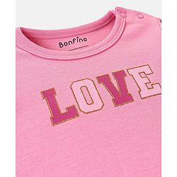 Bonfino 100% Cotton Full Sleeves Night Suit Fairy Print Pack of 3 - Pink & Ivory