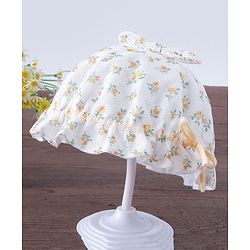 Bonfino Cotton Free Size Bucket Hats Floral Print Multicolor - Circumference 46
