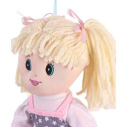 Bonfino Plush Hannah Candy Doll Purple - Height 48 cm