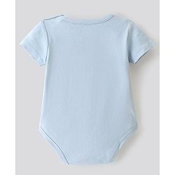 Bonfino Cotton Knit Half Sleeves Onesies Octopus Lobster & Carb Print Pack of 5 - Multicolour