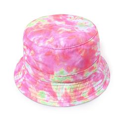 Bonfino Cotton Woven Bucket Hat Pink - Diameter 45 cm