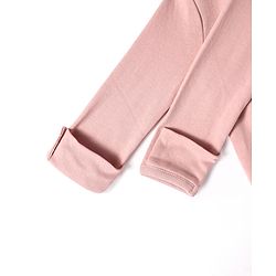 Bonfino Cotton Knit Full Sleeves Solid & Striped Sleep Suits Pack of 3 - Blue White & Peach