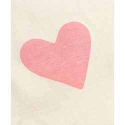 Bonfino 100% Cotton Knit Full Sleeves Hearst & Polka Dot Printed Onesies Pack of 5 -  Off White & Pink