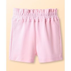 Bonfino 100% Cotton Knit Shorts With Sea Horse Print Pack Of 3 - Blue Lavender & Pink