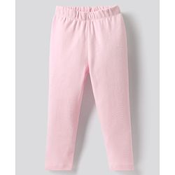 BONFINO Cotton Knit Solid Colour Leggings Pack Of 5 - Multicolour