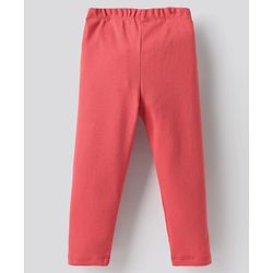 BONFINO Cotton Knit Solid Colour Leggings Pack Of 5 - Multicolour