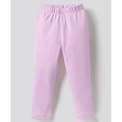 BONFINO Cotton Knit Solid Colour Leggings Pack Of 5 - Multicolour