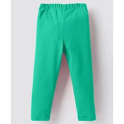 BONFINO Cotton Knit Solid Colour Leggings Pack Of 5 - Multicolour