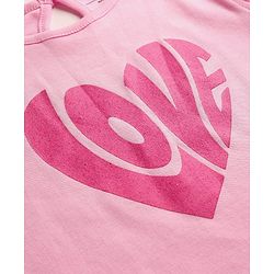 Bonfino 100% Cotton Knit Full Sleeves T-Shirts with Heart & Rainbow Print and Frill Detailing Pack of 3 - Yellow Pink & White