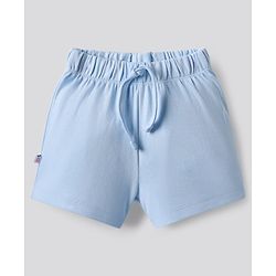 Bonfino 100% Cotton Knit Shorts with Fruit Print Pack of 3 - Red Ivory & Light Blue