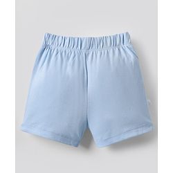 Bonfino 100% Cotton Knit Shorts with Fruit Print Pack of 3 - Red Ivory & Light Blue