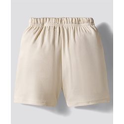 Bonfino 100% Cotton Knit Shorts Solid & Dino Printed Pack of 3 - Grey Off White & Blue