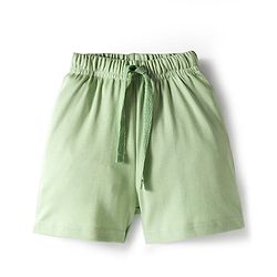 Bonfino 100% Cotton Knit Above Knee Length Shorts with Dino Print Pack of 3 -  Peach Navy Blue & Light Green