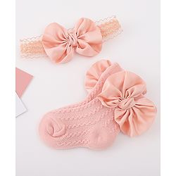 Bonfino Hair Accessories Combo Sets Free Size - Pink