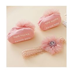 Bonfino Hair Accessories Combo Sets Free Size - Pink