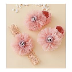 Bonfino Hair Accessories Combo Sets Free Size - Pink