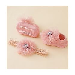 Bonfino Hair Accessories Combo Sets Free Size - Pink