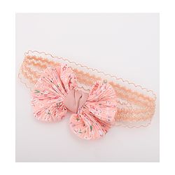Bonfino Hair Accessories Combo Sets Free Size - Peach