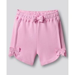 Bonfino Cotton Knit Short With Floral Print Pack Of 3 - Pink White & Fuchsia
