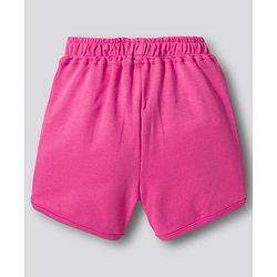 Bonfino Cotton Knit Short With Floral Print Pack Of 3 - Pink White & Fuchsia