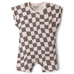 Bonfino 100% Cotton Knit Half Sleeves Racing Printed Rompers Pack Of 3 - Multicolor