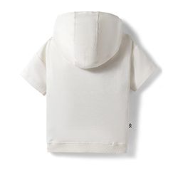 Bonfino 100% Cotton Knit Drop Shoulder Half Sleeves Oversized Hooded T-Shirt & Cargo Shorts Set with Racing Print - Light Blue & White