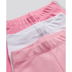 Bonfino 100% Cotton Knit Solid Shorts Pack of 3 - Multicolor
