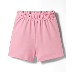 Bonfino 100% Cotton Knit Flutter Sleeves T-Shirts with 3D Applique & Shorts Pack of 2 - Pink & Purple